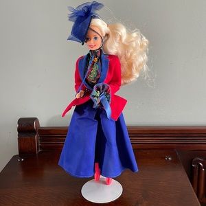 Vintage 1991 English Barbie Dolls of the World.